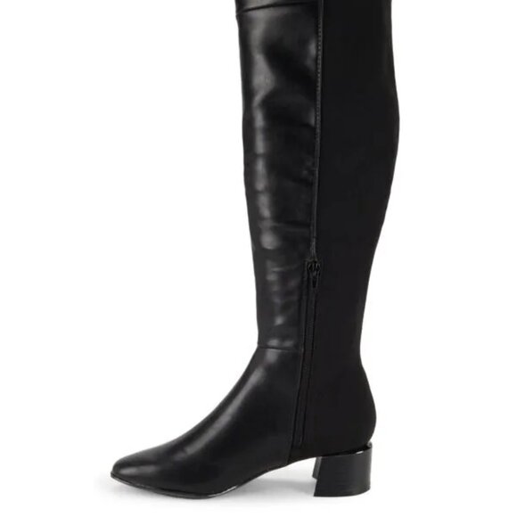 The Calvin Klein Pemmie KNEE-HIGH boots in Black- (NIB) Is ABOVE your knee - Picture 3 of 6